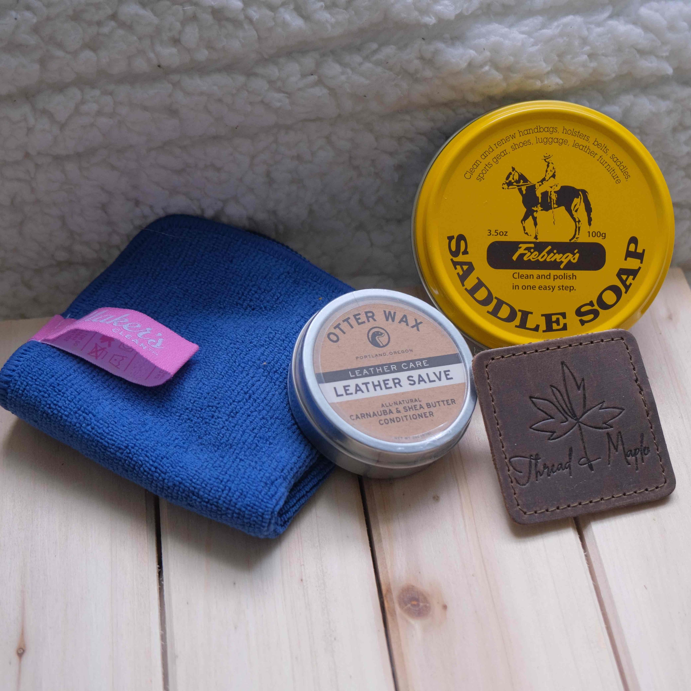 Leather Care Kit – Thread and Maple